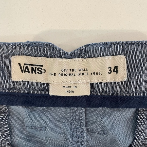 Three  pairs of VANS shorts. Size 34. All very good condition. - Picture 8 of 10